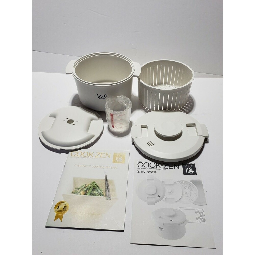 Skater MWC1 Cook-ZEN White 1.7 liters With Recipes Polypropylene USA Seller